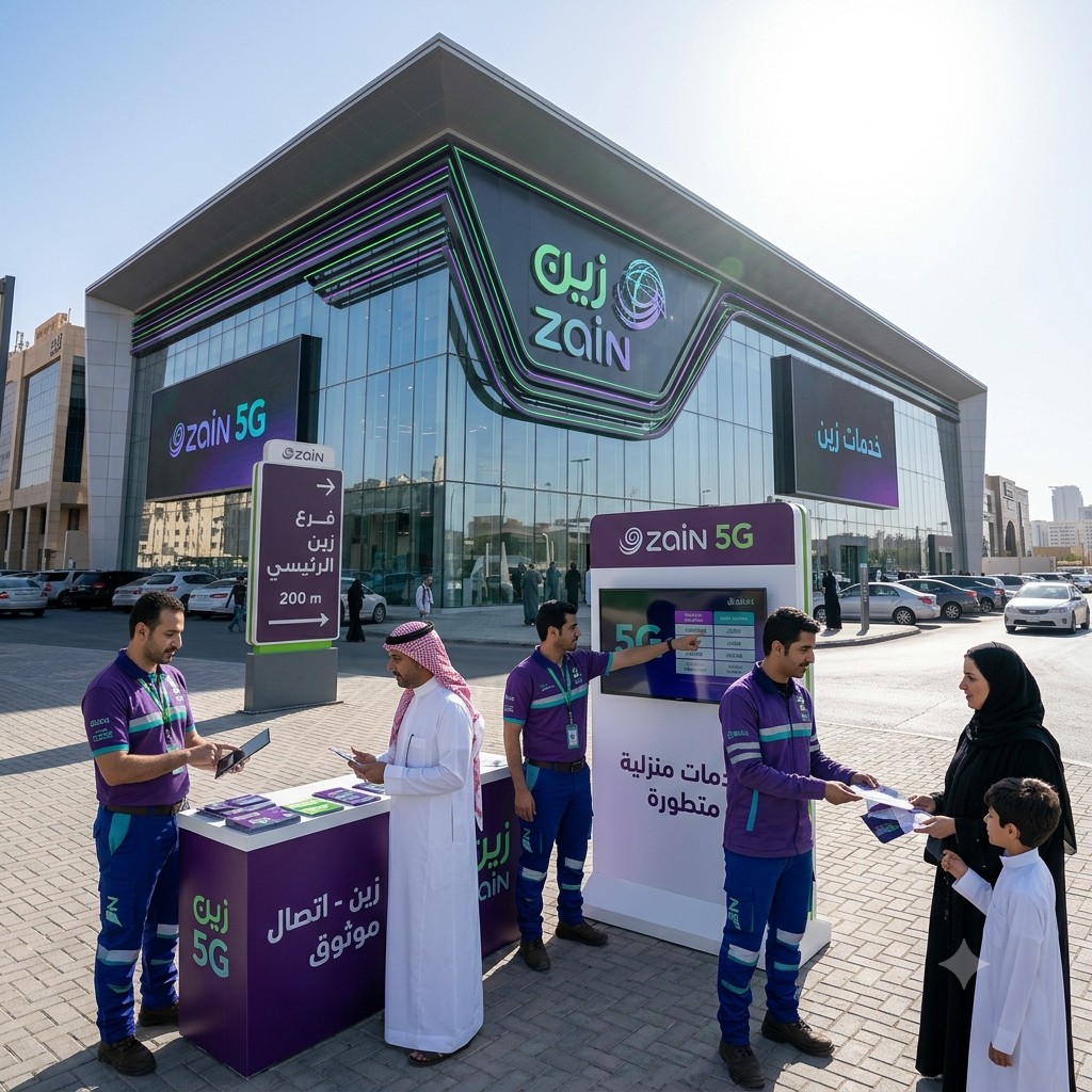باقات زين 5G للإنترنت المنزلي — فرع وخدمات منزلية